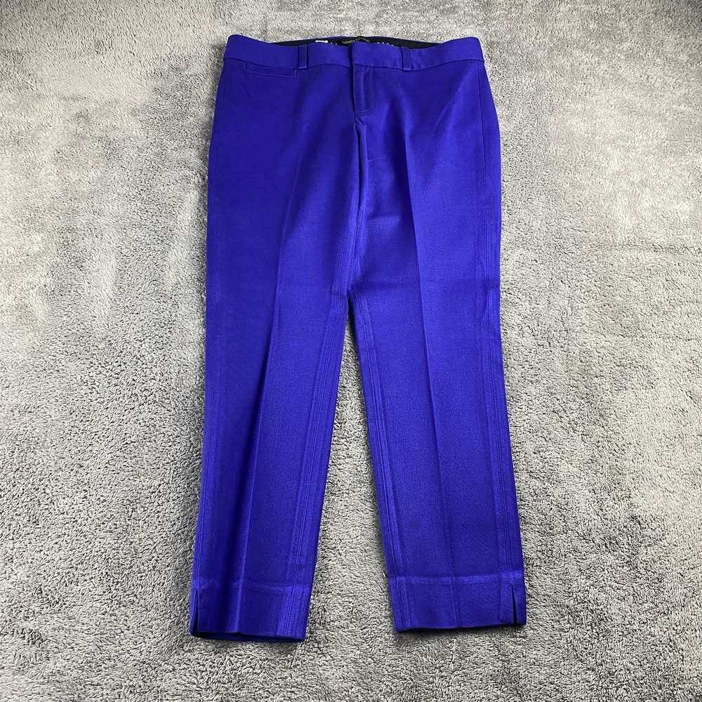Banana Republic Sloan Pants‎ Womens 2P Petite Cape Blue Low Rise